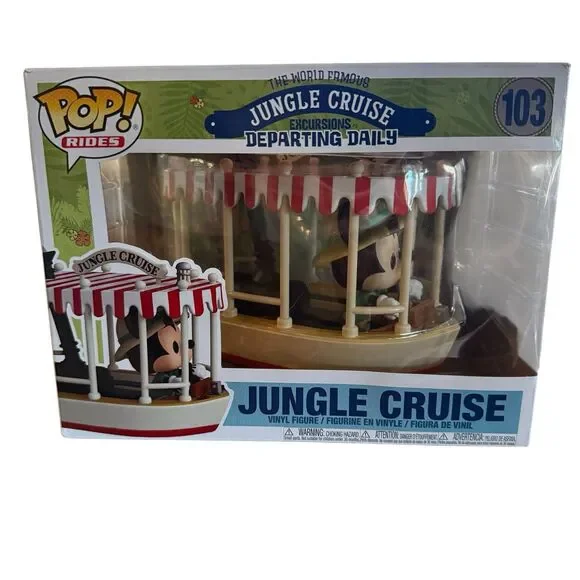 Pop! Rides: Disney Jungle Cruise with Skipper Mickey (#103) - Picture 8 of 8